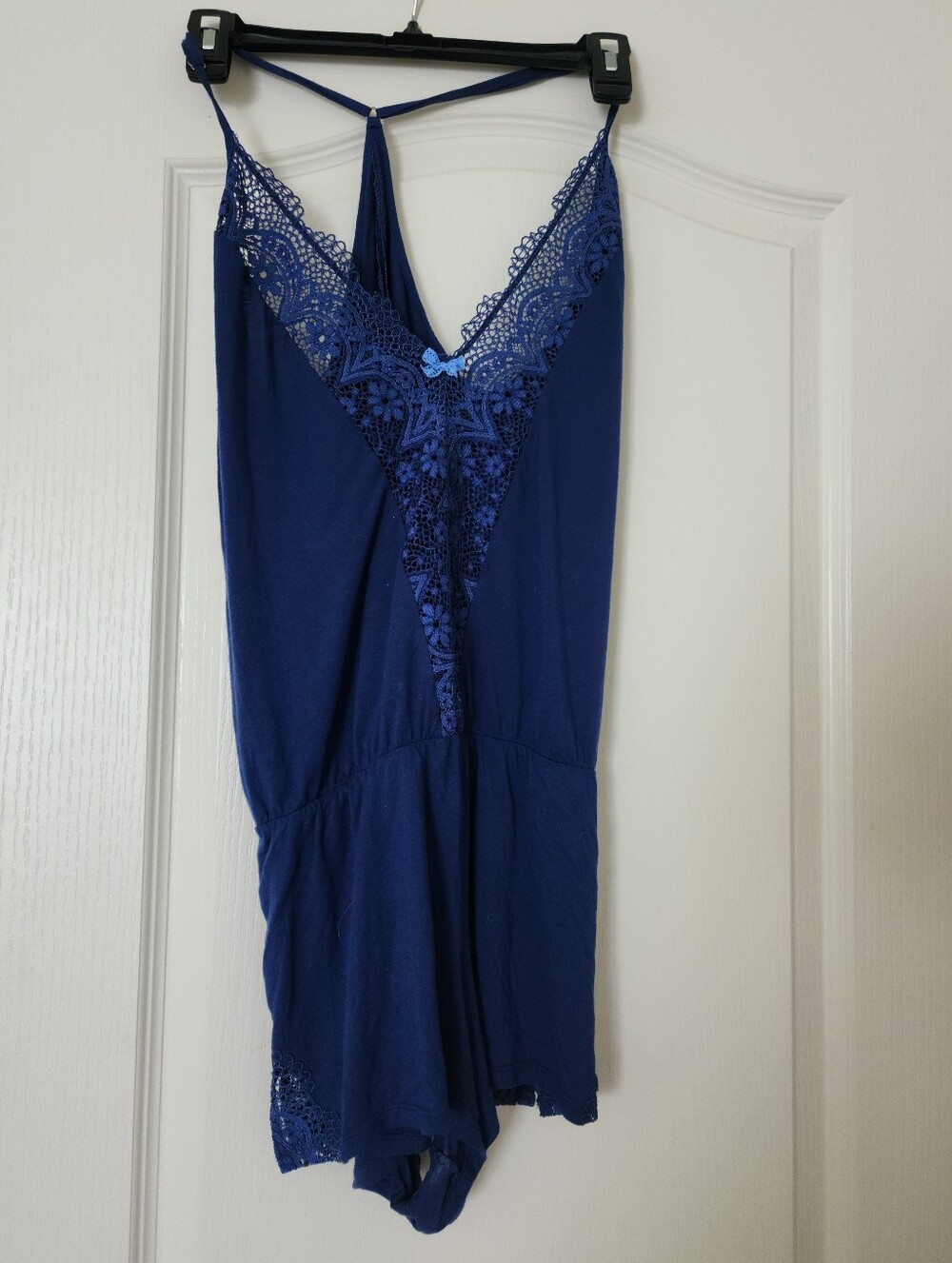 Victoria's Secret Blue Sleep Romper